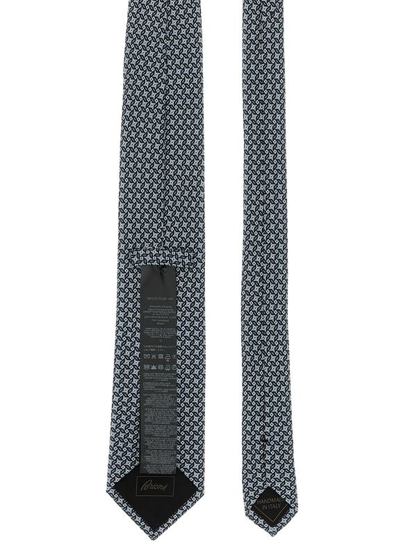 Brioni Silk Tie - Blue