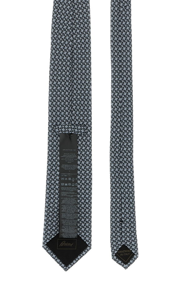 Brioni Silk Tie - Blue