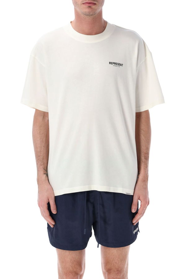 Represent Owners Club T-Shirt - Flat White