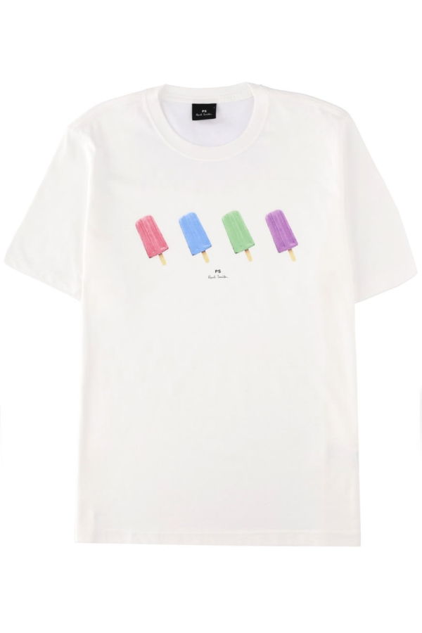 PAUL SMITH PS by Paul Smith Lollies T-Shirt - White