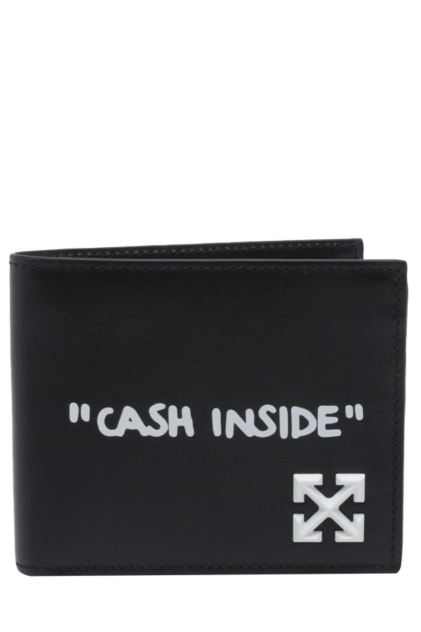 Off-White Jitney Quote Bifold Wallet - Black
