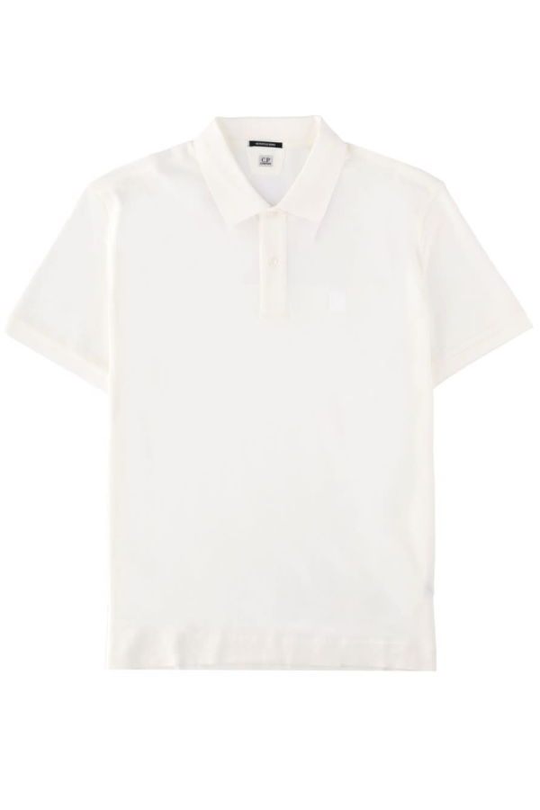 C.P. Company Polo With Logo Polo Shirt - White