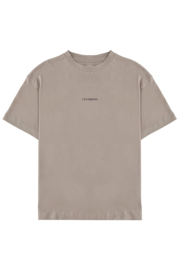 C.P. Company T-Shirt With Logo - Dove