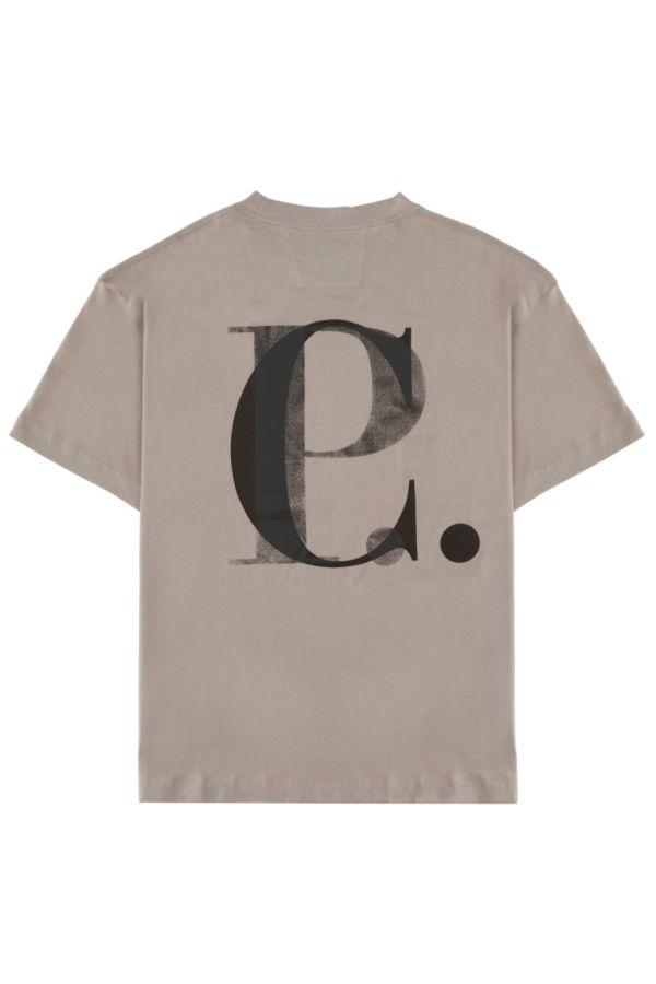 C.P. Company T-Shirt With Logo - Dove