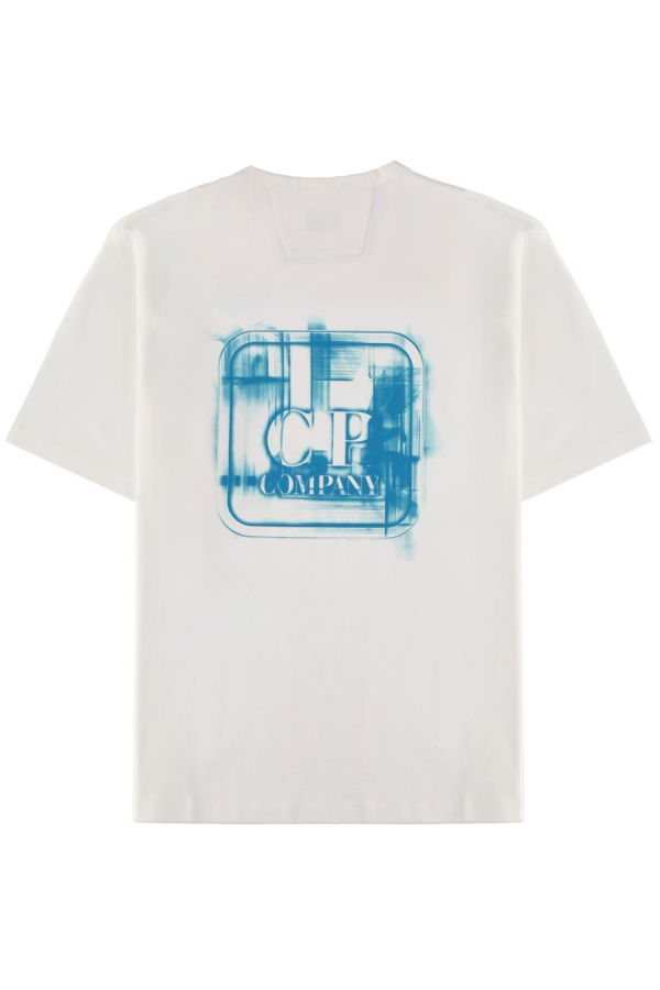 C.P. Company T-Shirt With Logo Tee - White
