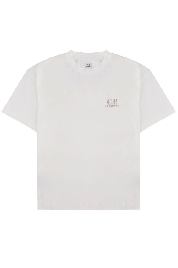 C.P. Company T-Shirt With Logo - White