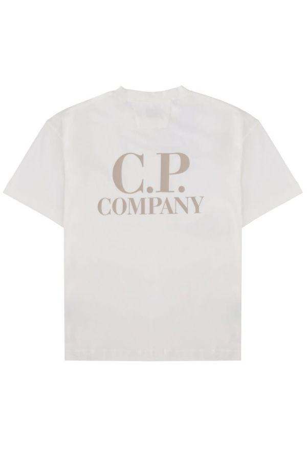 C.P. Company T-Shirt With Logo - White