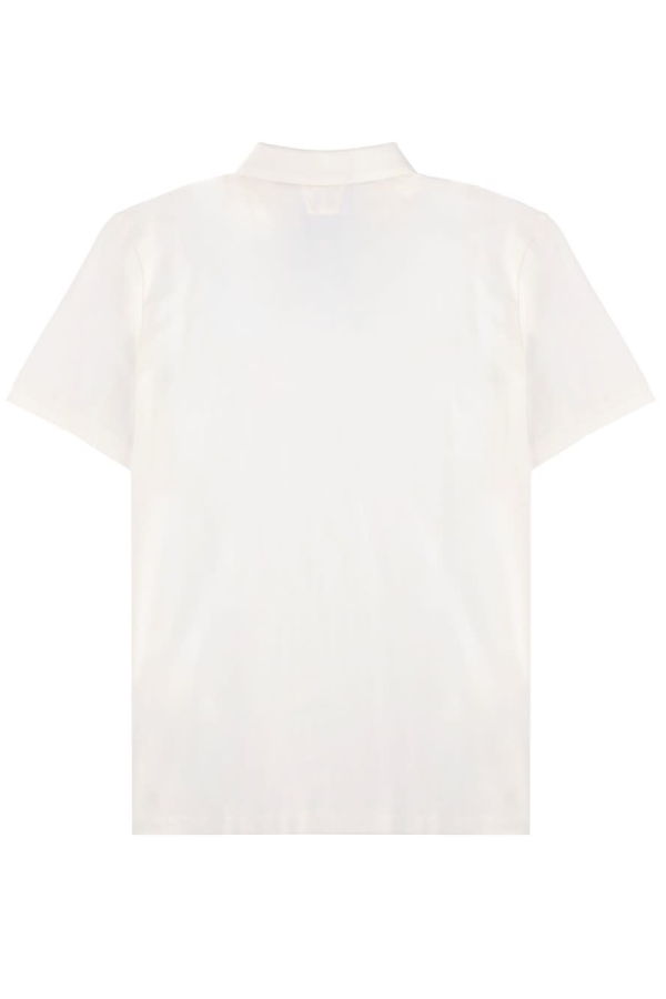 C.P. Company Polo With Logo Polo Shirt - White
