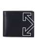 Off-White Heritage Bifold Leather Wallet - Black - Thumbnail 1