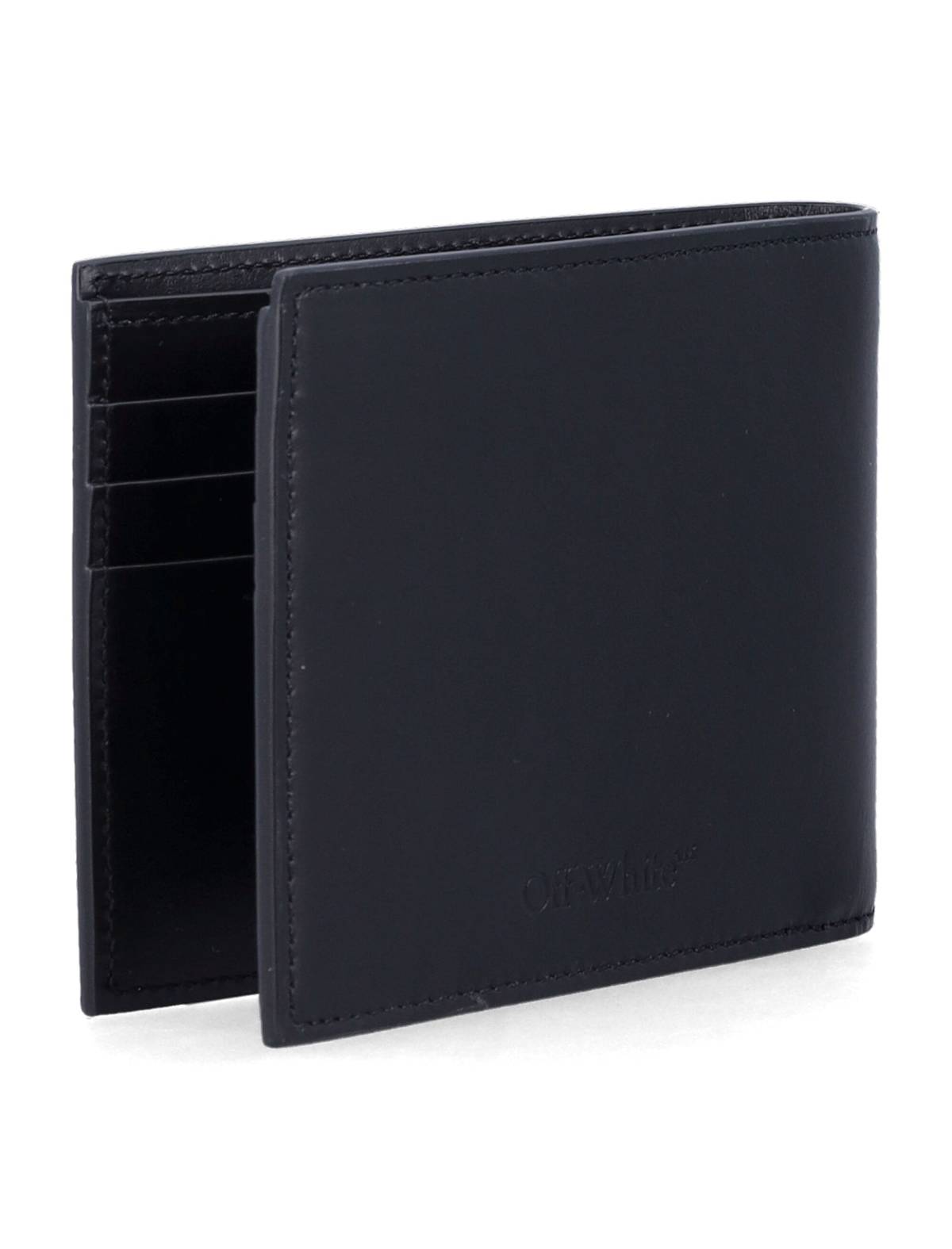 Off-White Heritage Bifold Leather Wallet - Black - Image 2 of 3