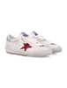 Golden Goose Super-Star Leather Sneakers - White Red Platinum - Thumbnail 3