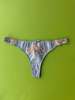 fleur du mal Juliet Lace Thong - Frosted Mint - Thumbnail 1