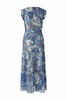 OUI FASHION Robe Paisley Dress - Offwhite Blue - Thumbnail 9