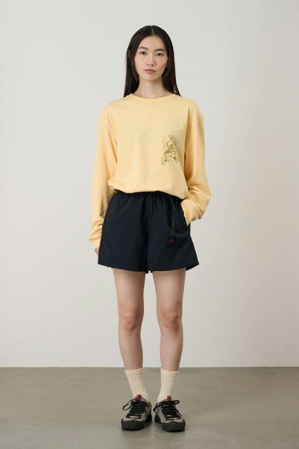 Gramicci Sticky Hands L/S Tee - Mango