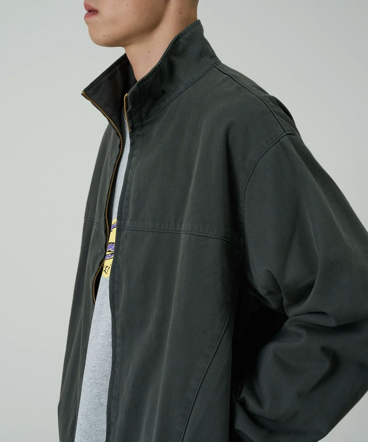 Gramicci Twill-Around Jacket - Smokey Grey - Image 3 of 3