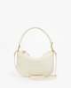 Clare V. Petit Moyen Messenger Bag - Cream Woven Checker - Thumbnail 1