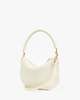 Clare V. Petit Moyen Messenger Bag - Cream Woven Checker - Thumbnail 4