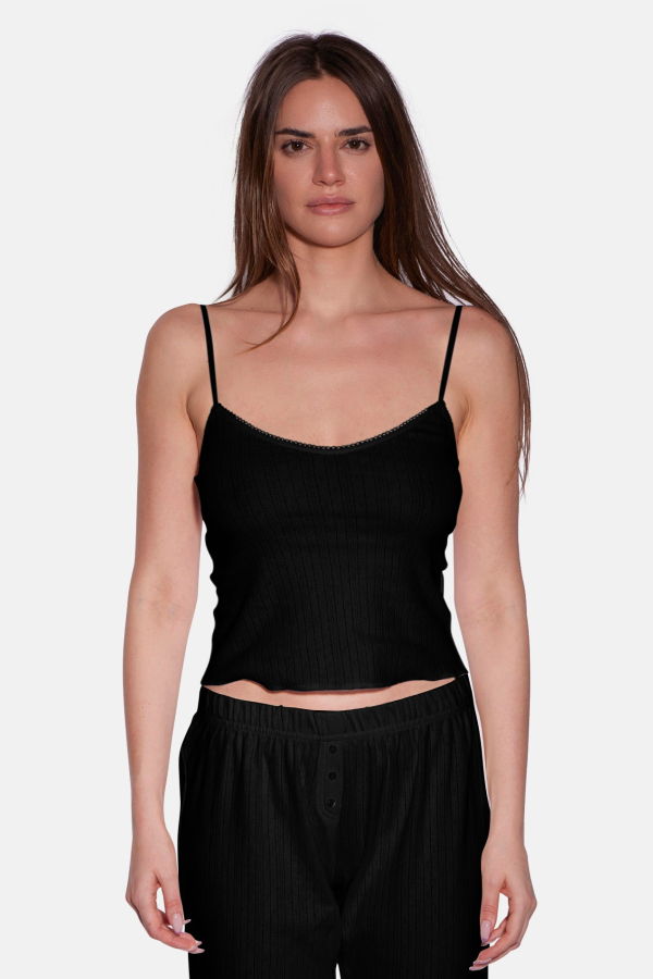 The Tile Club Pointelle Cami