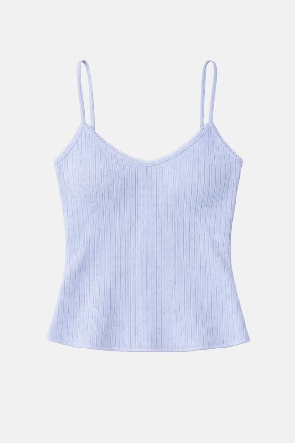 The Tile Club Pointelle Cami