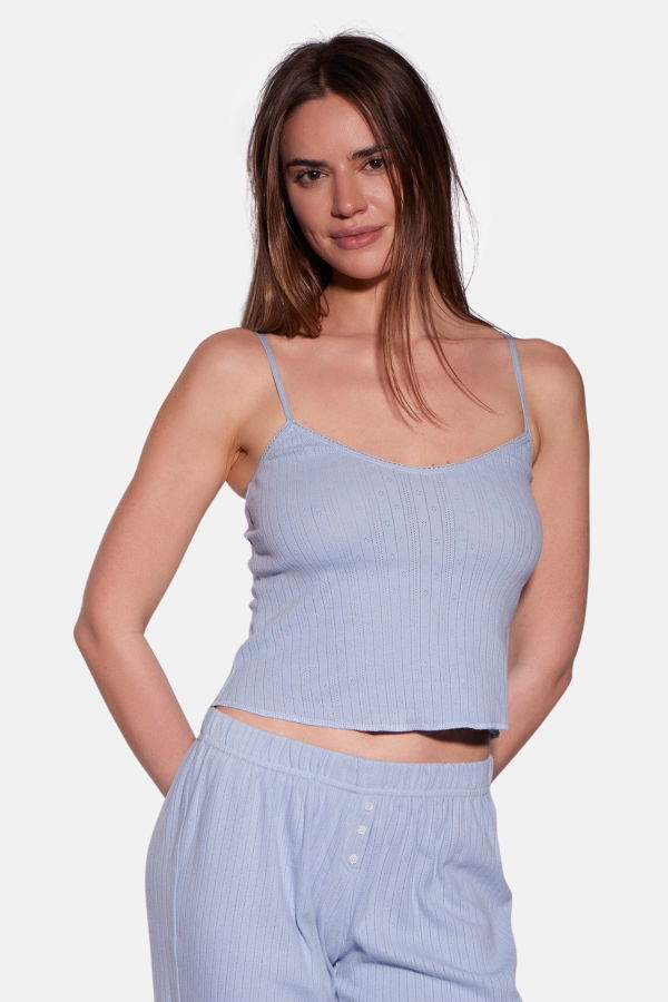 The Tile Club Pointelle Cami