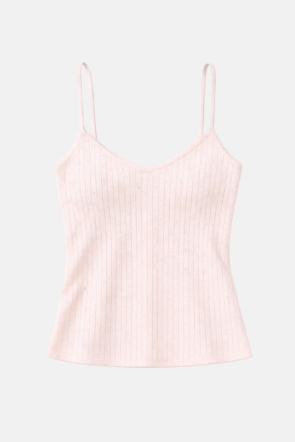 The Tile Club Pointelle Cami