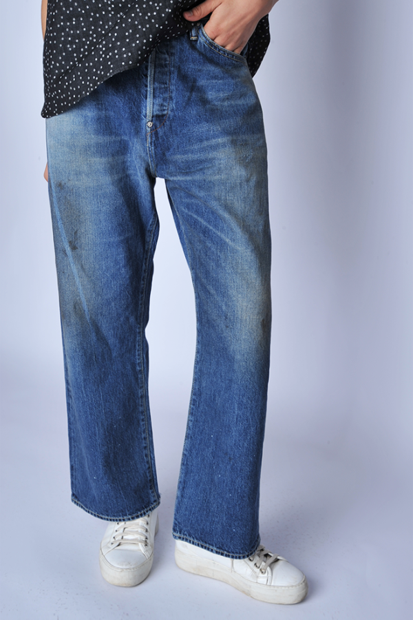 Chimala Medium Vintage Selvedge Baggy Cut Jeans