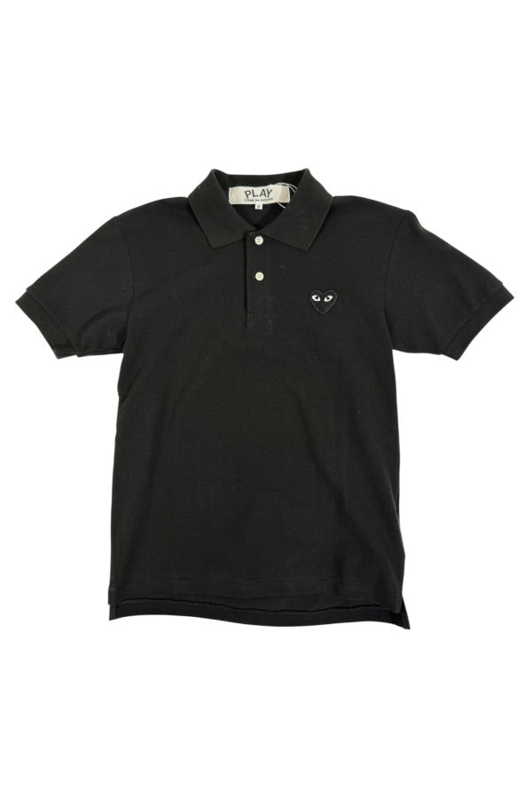 Comme des Garçons Black Heart Polo - Black