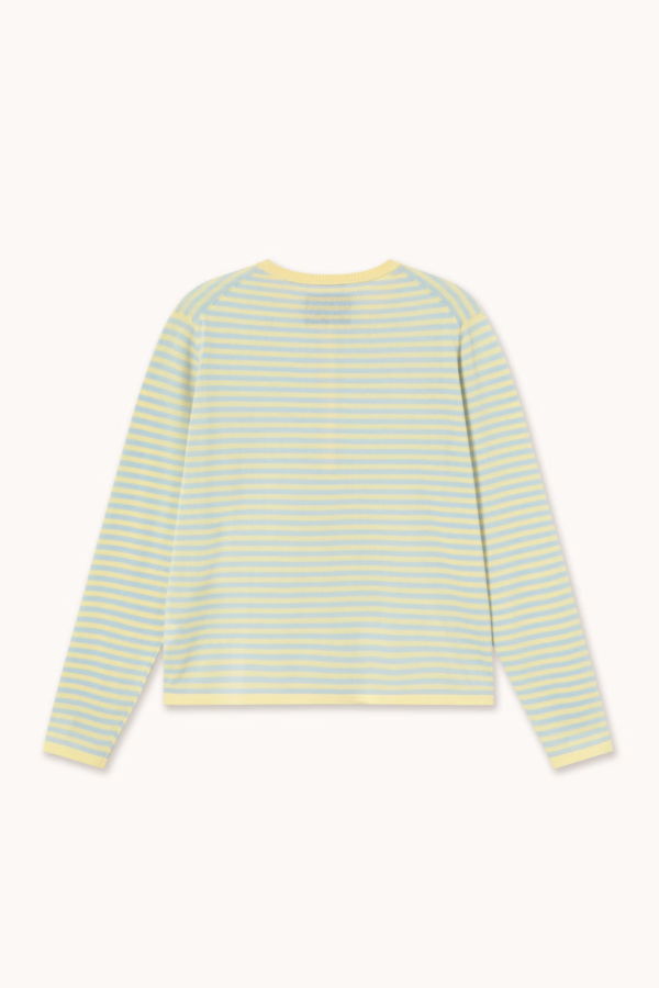 TINY BIG SISTER Striped Henley Top