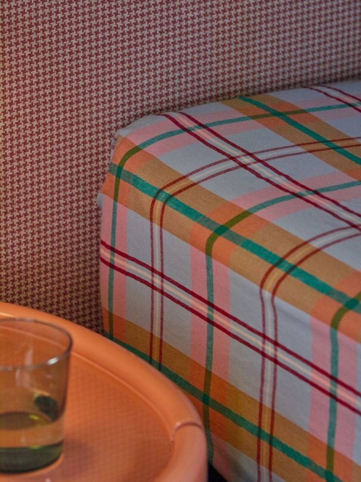 Mosey Me Confetti Plaid Fitted Sheet - Image 2 of 5