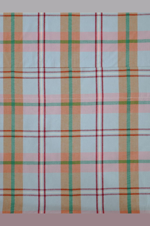 Mosey Me Confetti Plaid Flat Sheet