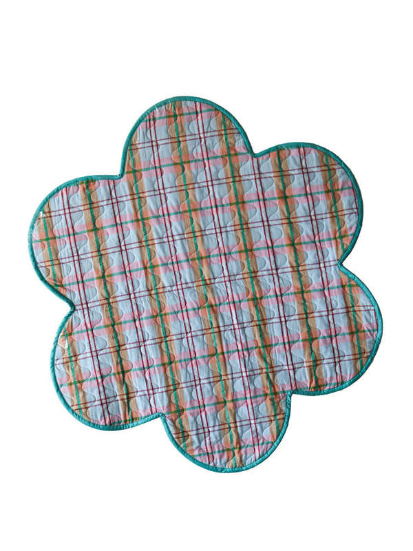 Mosey Me Confetti Plaid Playmat