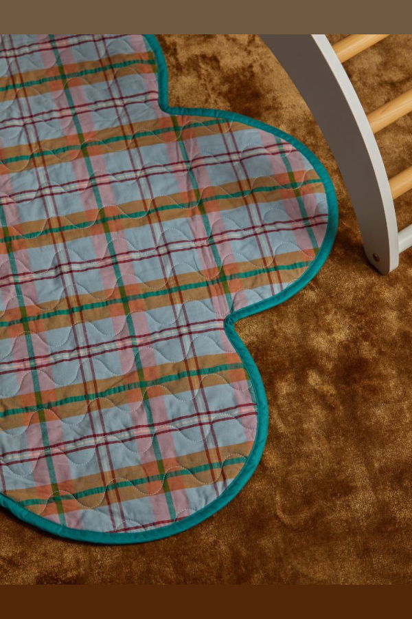 Mosey Me Confetti Plaid Playmat