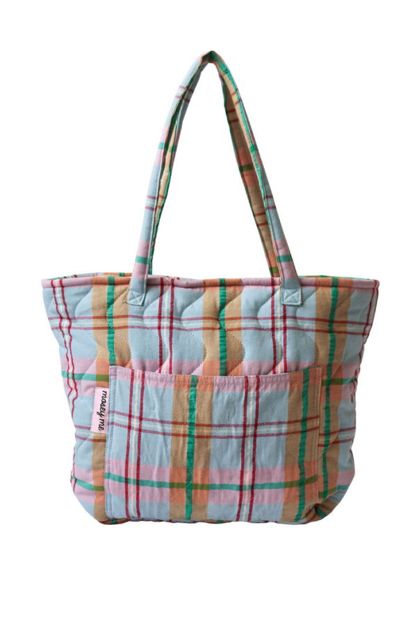 Mosey Me Confetti Plaid Quilted Bag