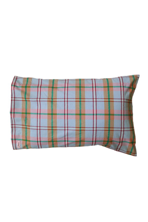 Mosey Me Confetti Plaid Standard Pillowcase Set