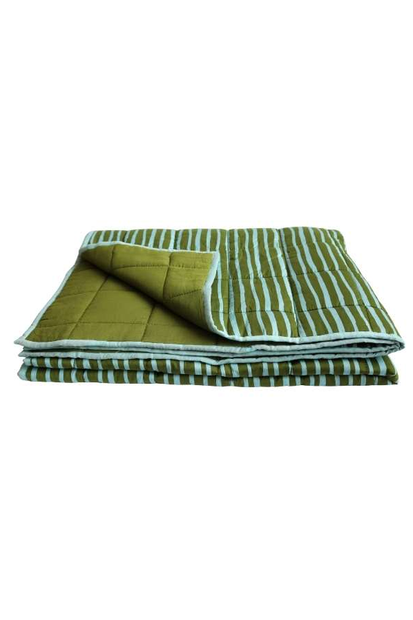 Mosey Me Strokes Quilted Throw