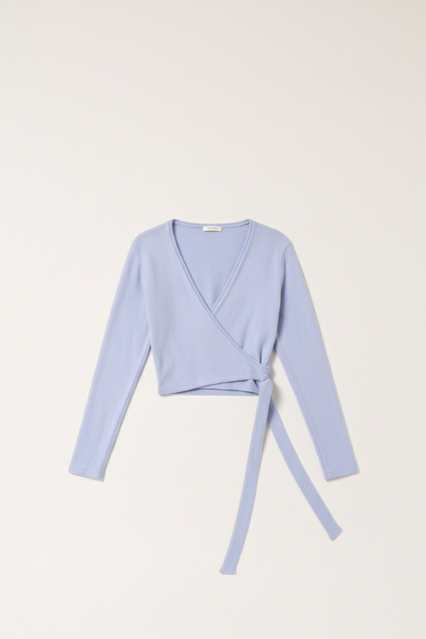 Colmillo de Morsa Wrap Knit Top Colmillo de Morsa Wrap Knit Top