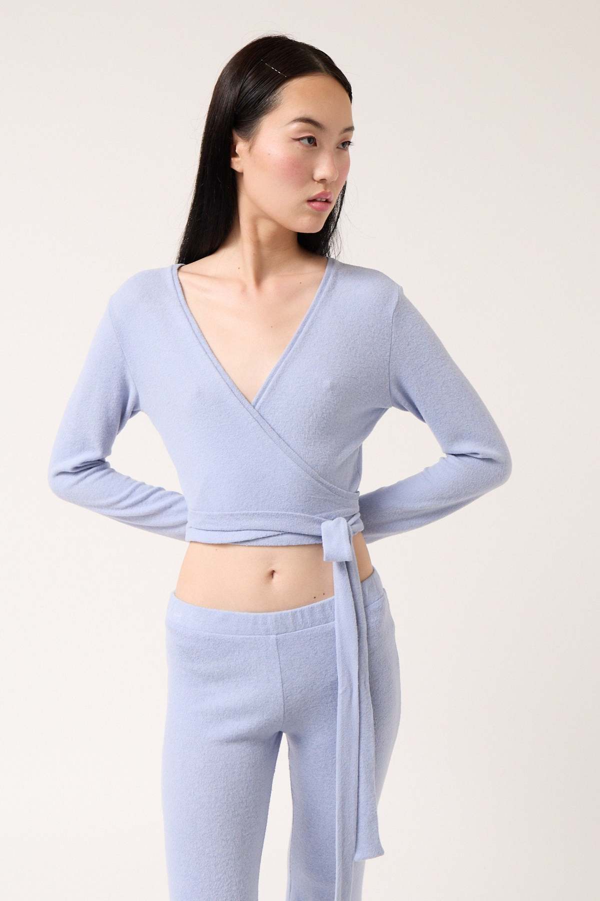 Colmillo de Morsa Wrap Knit Top - Image 3 of 4