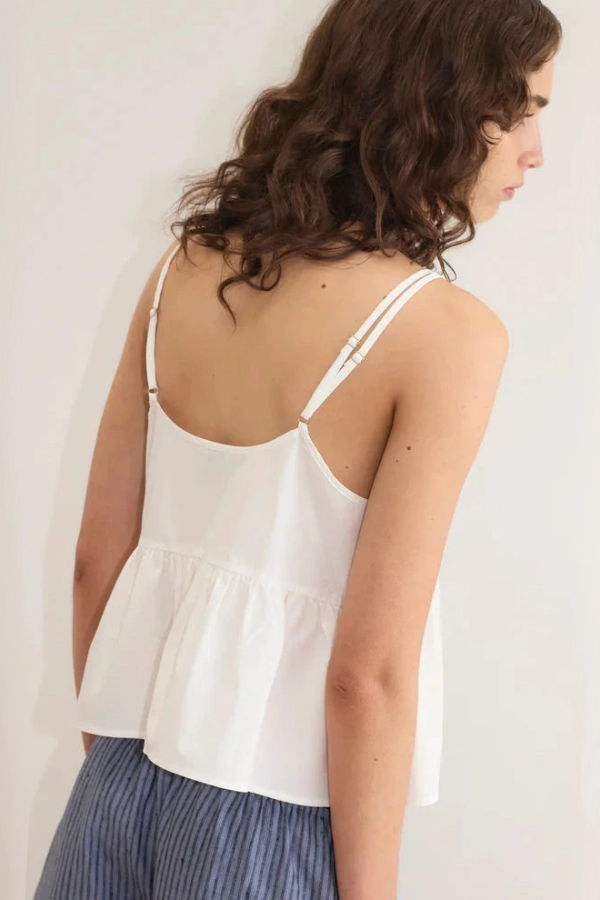 Deiji Studios Bind Top - White