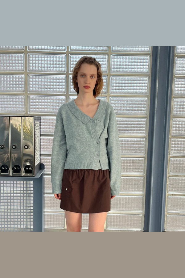 Deiji Studios Pocket Skirt - Sepia