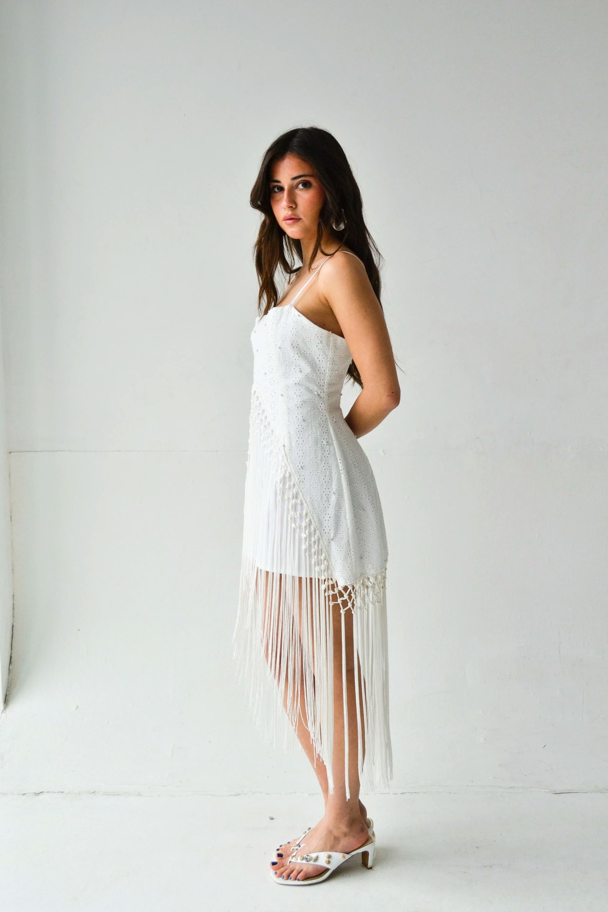 SMUCKY Luster Mini Fringe Dress - Image 2 of 5