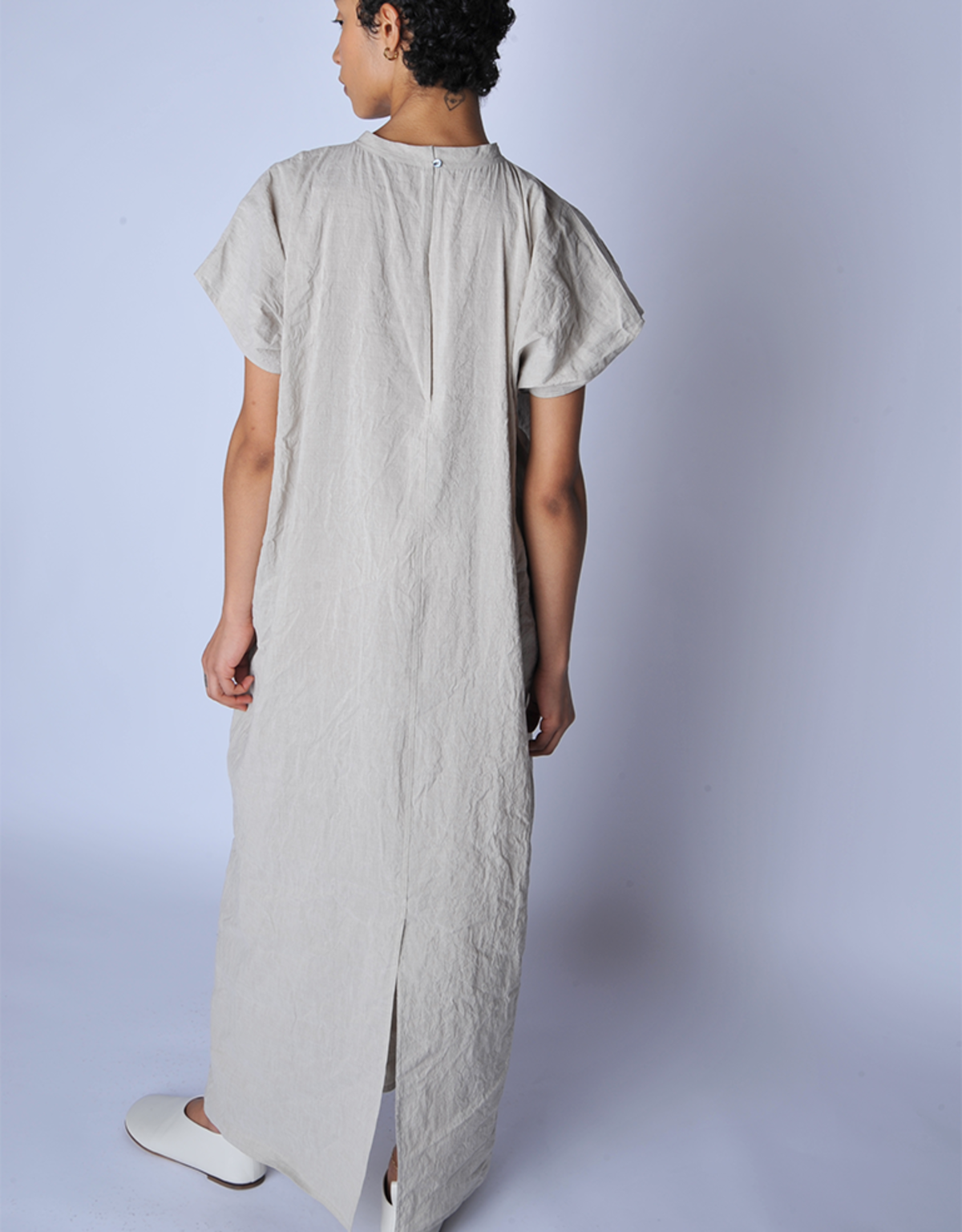 Sofie D'Hoore Natural Delphi Lyon Dress - Beige - Image 6 of 8