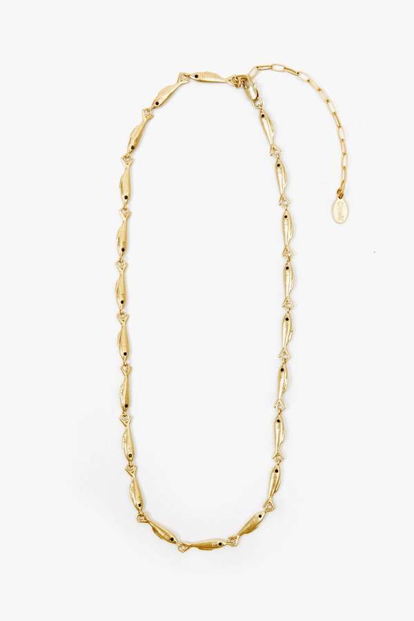Clare V. Sardine Chain Necklace - Vintage Gold Clare V. Sardine Chain Necklace - Vintage Gold