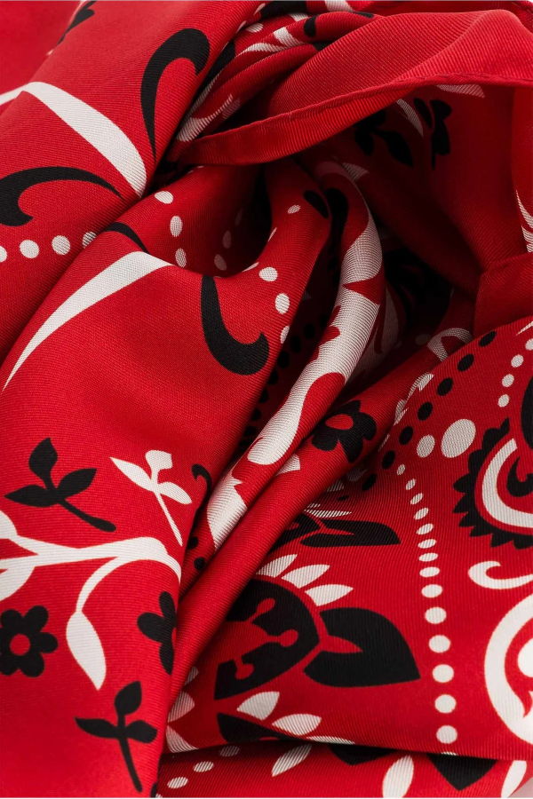 Maison Lecomte Flament Bandana Silk Scarf