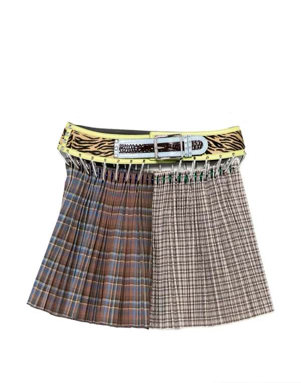 Chopova Lowena Cotton Mini Carabiner Skirt Chopova Lowena Cotton Mini Carabiner Skirt