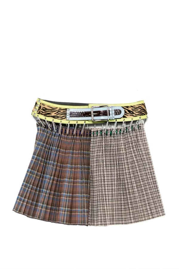 Chopova Lowena Cotton Mini Carabiner Skirt