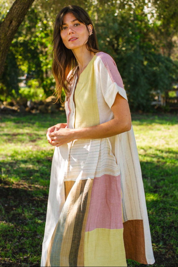 World of Crow Weekend dress - Multi color