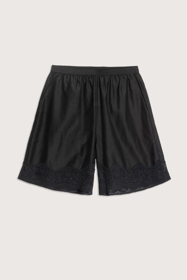 Alix Of Bohemia Tillie Onyx Prima Lace Short - Black