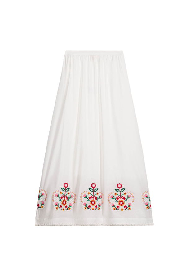 Louise Misha Paola Skirt - White