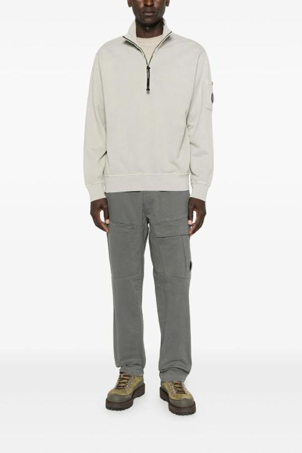 C.P. Company Straight Pants - Gunmetal