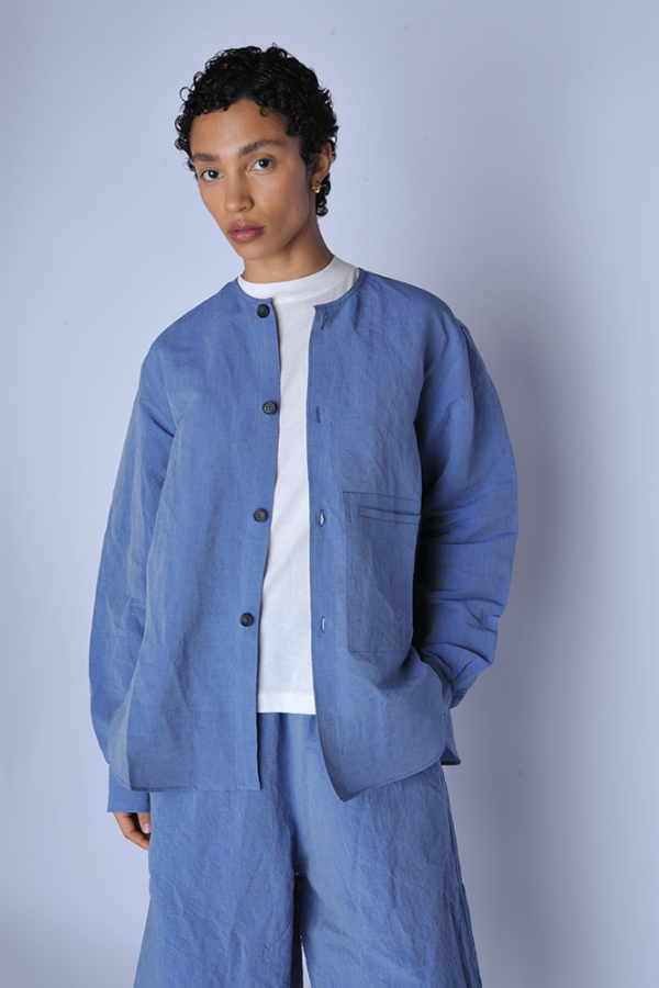 Sofie D'Hoore Barna Shirt Jacket - Blue